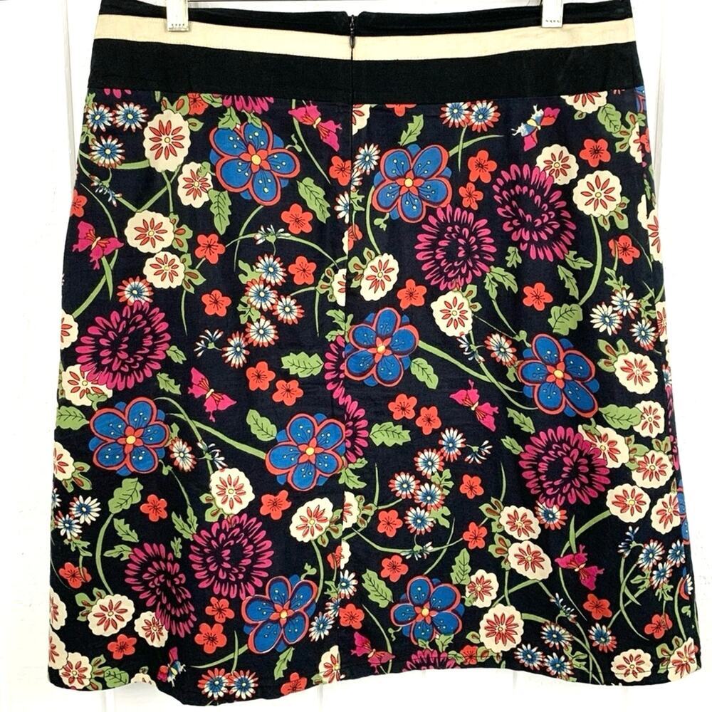 Mix Nouveau Retro Floral Mini Skirt Cottagecore Size 12 - Picture 5 of 8